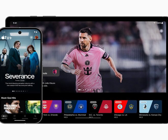 Apple TV: o APP oficial para assistir à MLS