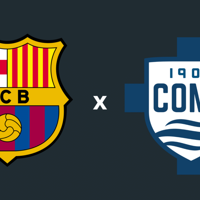 Aplicativo para assistir ao jogo Barcelona x Como 1907