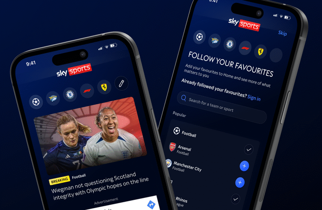 Sky Sports – O aplicativo para acompanhar esportes ao vivo