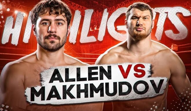 Aplicativo para assistir a Luta ALLEN vs MAKHMUDOV