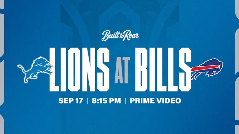 Bills x Lions: Onde Assistir à NFL